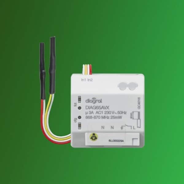 Récepteur encastrable pour éclairage