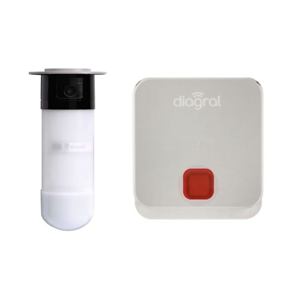 Pack Dissuasion Diagral Sirène + Détecteur extérieur